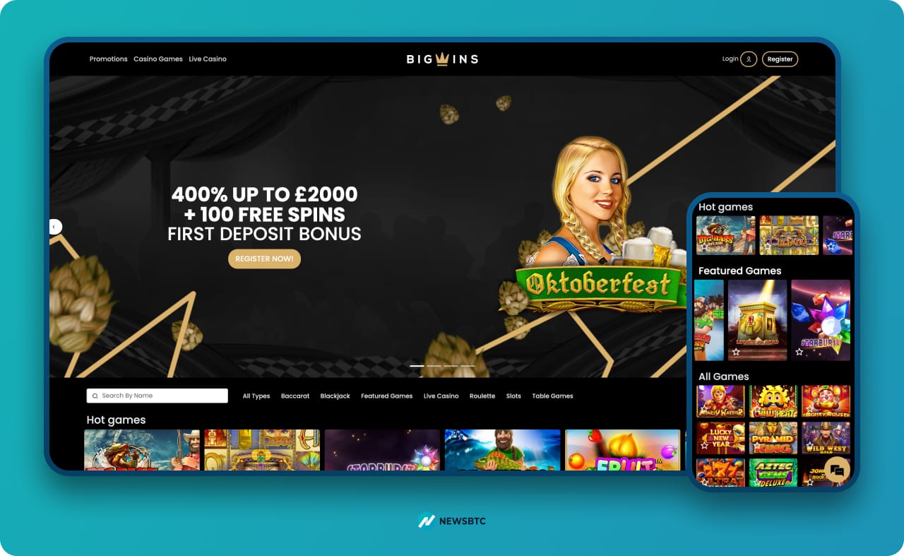 Mr Big Wins Online Casino